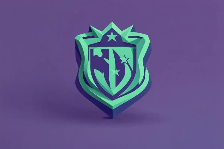 Topo de bolo Corinthians com elementos em 3D, como o escudo e estrelas.